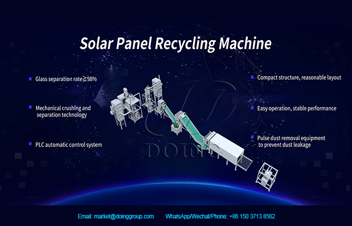 PV panels recycling