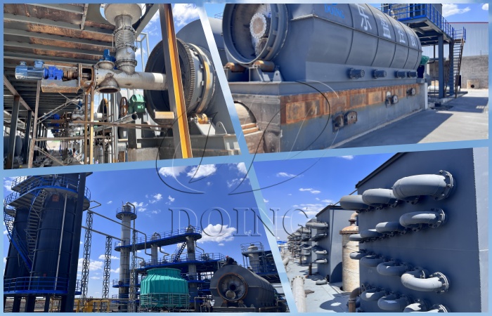 DOING waste tank bottom sludge pyrolysis equipment