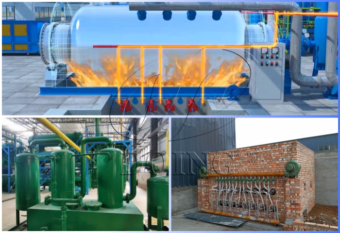 DOING waste tire pyrolysis plant