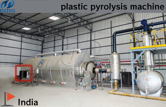 plastic pyrolysis machine in India