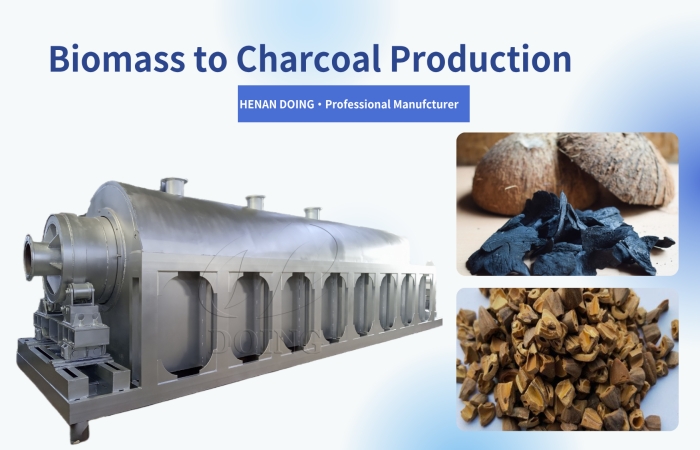 palm kernal biochar making equipment