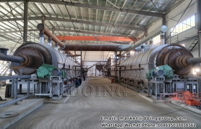 Continuous carbonization production equipment