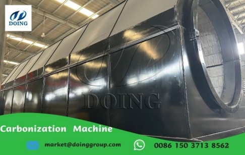 DOING 2 ton/h Biomass Pyrolysis Equipment Order from Taiwan, China: Enhancing Wood Recycling Business