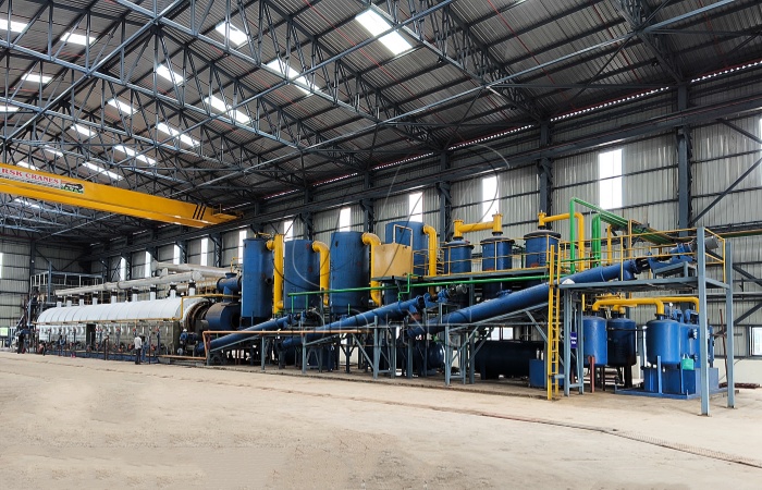 DOING fully-continuous pyrolysis equipment in India