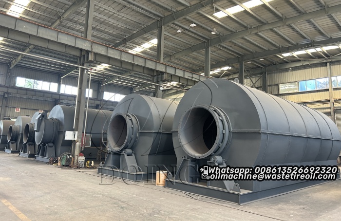 waste plastic pyrolysis reactor