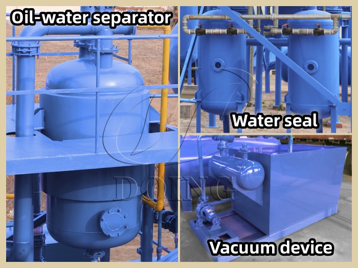 DOING tire to oil pyrolysis recycling line