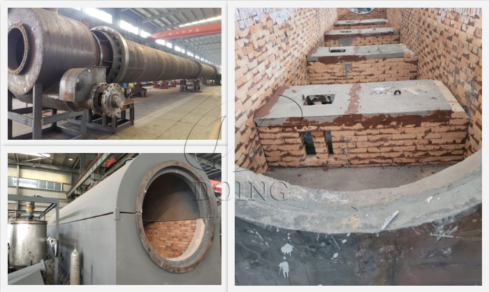 DOING continuous pyrolysis machine furnace DOING continuous waste plastic pyrolysis machine