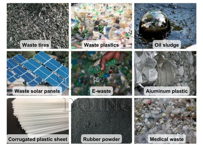 DOING continuous pyrolysis machine raw materials DOING automatic continuous pyrolysis machine