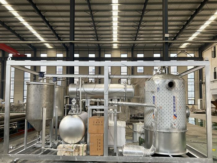 DOING waste oil recycling distillation machine selection