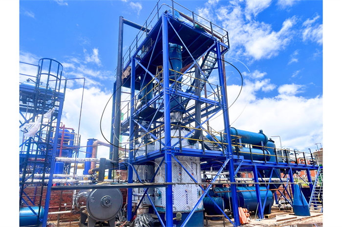 Philippine tire oil to diesel refining Equipment