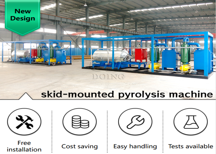 Advantages of DOING fabricated waste to fuel oil machine DOING fabricated waste to fuel oil machine