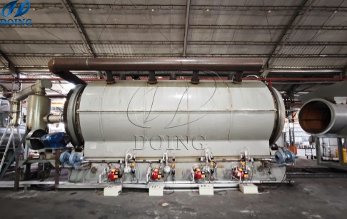 DY-15TPD Mixed Plastic Pyrolysis Plant in China Operation Video