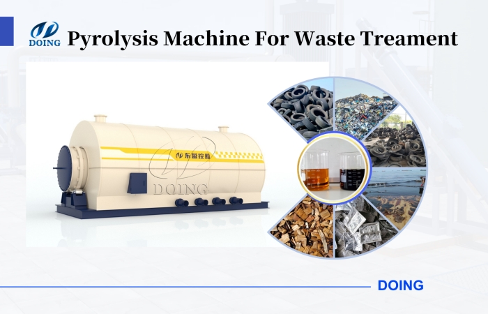 waste pyrolysis machinery