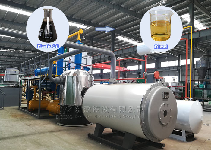 waste oil distillation machine