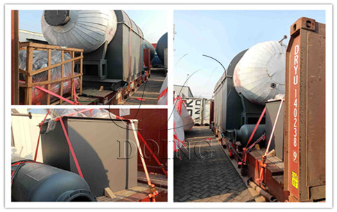    Congratulations!  The waste oil dehydration equipment delivered to Papua New Guinea from DOING GROUP!