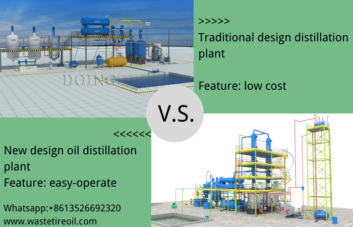 waste oil distillation machine