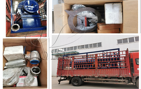 500kg waste tyre to pyrolysis oil machine delivered to Croatia from Doing Company