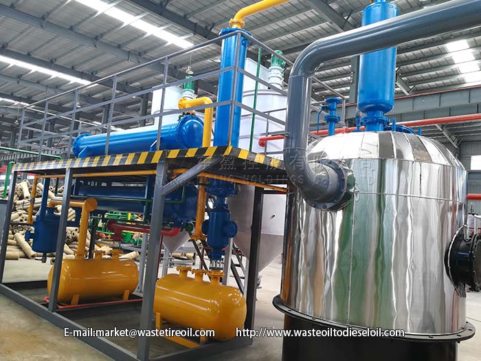  waste oil distillation plant