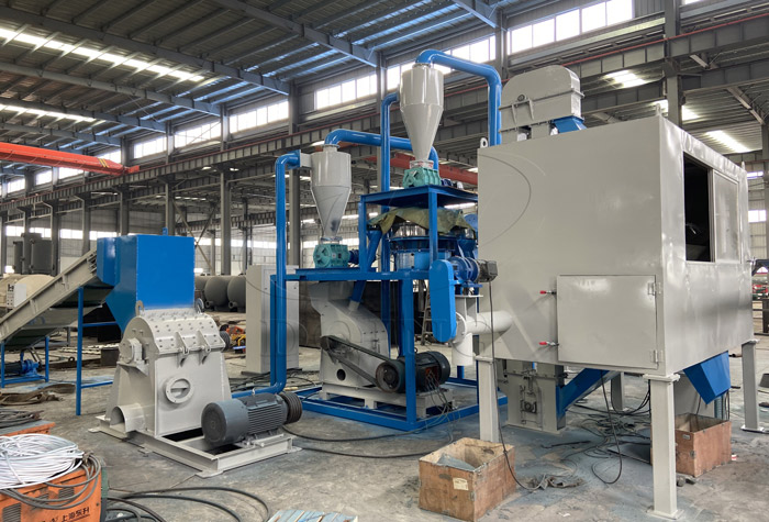 waste pcb recycling machine