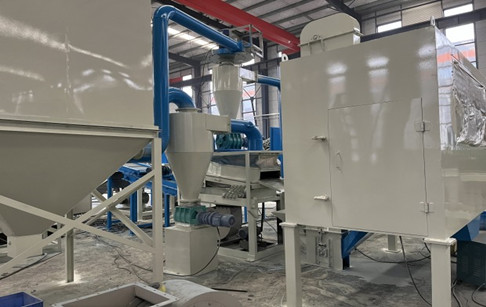 Copper cable wire recycling machine project in Yunnan, China