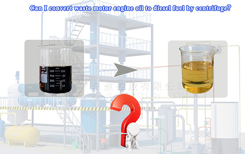 How to recover fuel from waste oil sludge?