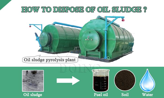 How to dispose of oil sludge?