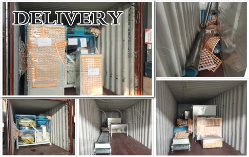 200-300kg/h empty blister packs recycling machine was delivered to Poland