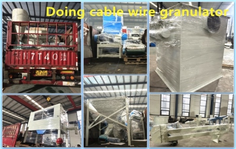 One set copper wire recycling machine purchased by old customer was delivered to Yunnan, China from Doing factory